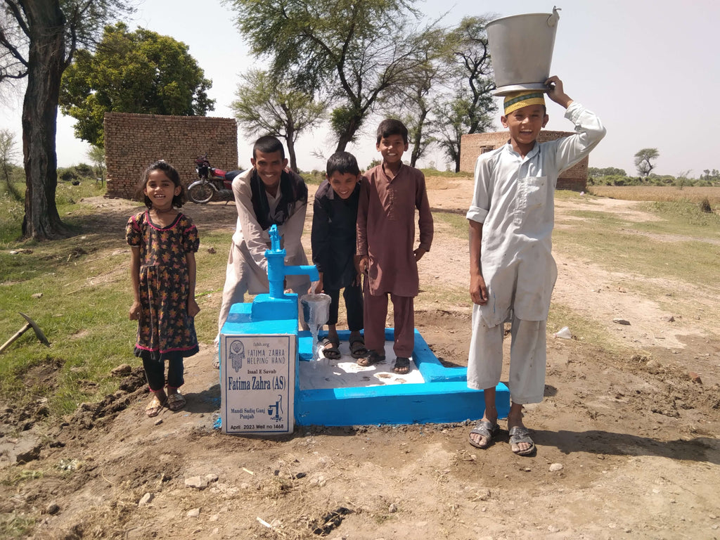 Punjab, Pakistan – Fatima Zahra (AS) – FZHH Water Well# 1468