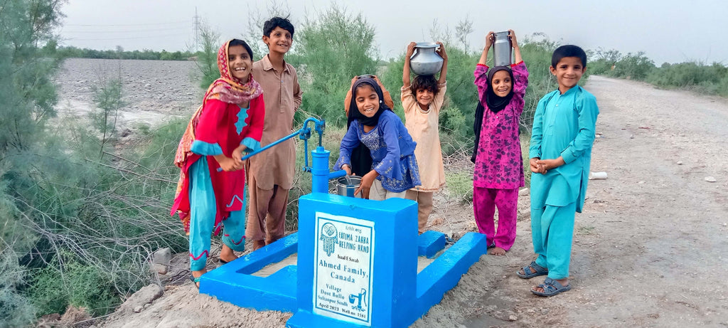 Sindh, Pakistan – Ahmed Family Canada – FZHH Water Well# 1581