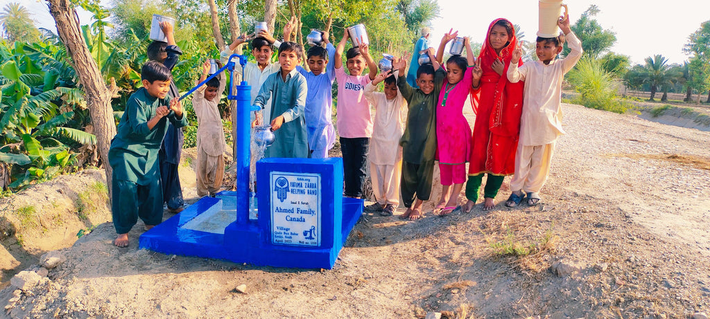 Sindh, Pakistan – Ahmed Family Canada – FZHH Water Well# 1559