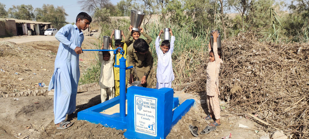 Sindh, Pakistan – Ahmed Family Canada – FZHH Water Well# 1587