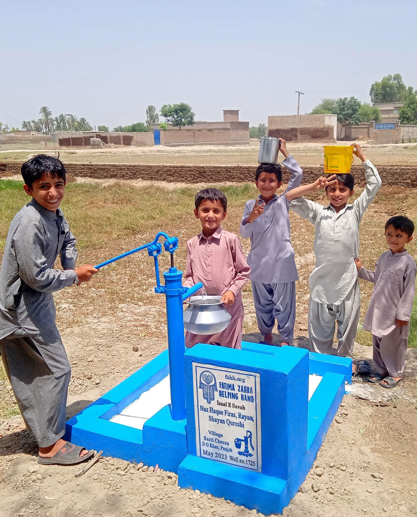 Punjab, Pakistan – Naz Haque Firas, Rayan, Shayan Qureshi – FZHH Water Well# 1725