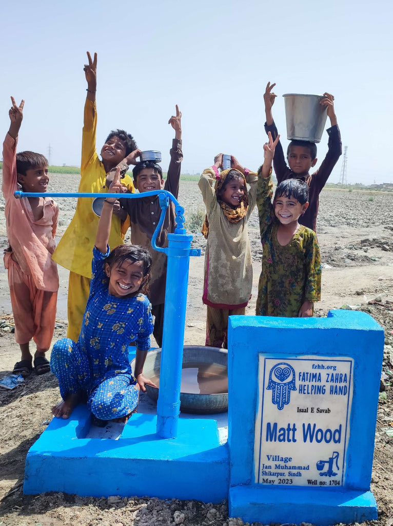 Sindh, Pakistan – Matt Wood – FZHH Water Well# 1704