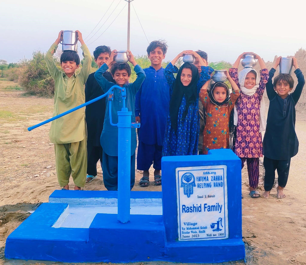 Sindh, Pakistan – Rashid Family – FZHH Water Well# 1800