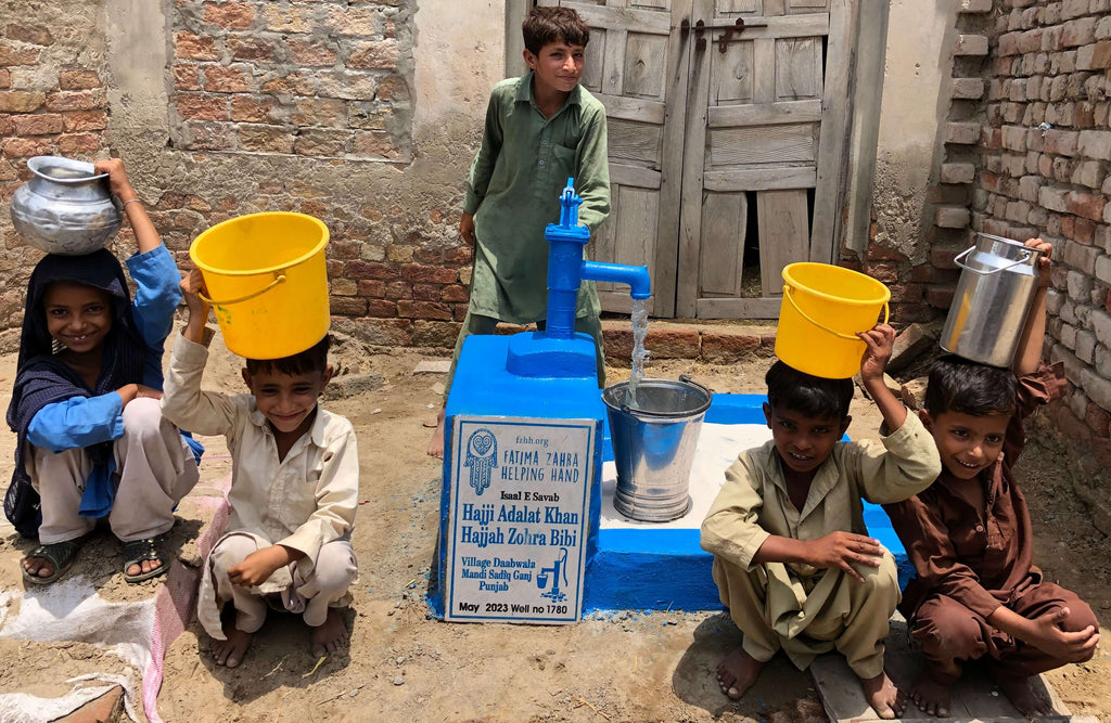 Punjab, Pakistan – Hajji Adalat Khan Hajjah Zohra Bibi  – FZHH Water Well# 1780