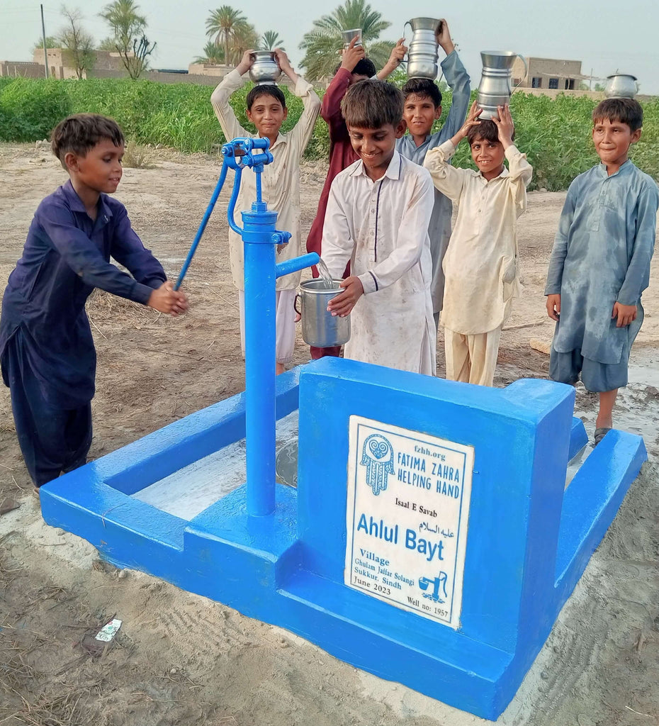 Sindh, Pakistan – Ahlul Bayt AS – FZHH Water Well# 1957