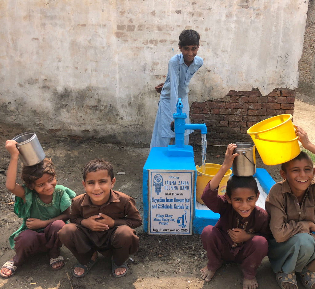 Punjab, Pakistan – Sayyedina Imam Hussain(as) And 72 Shuhadai Karbala(as) – FZHH Water Well# 2103