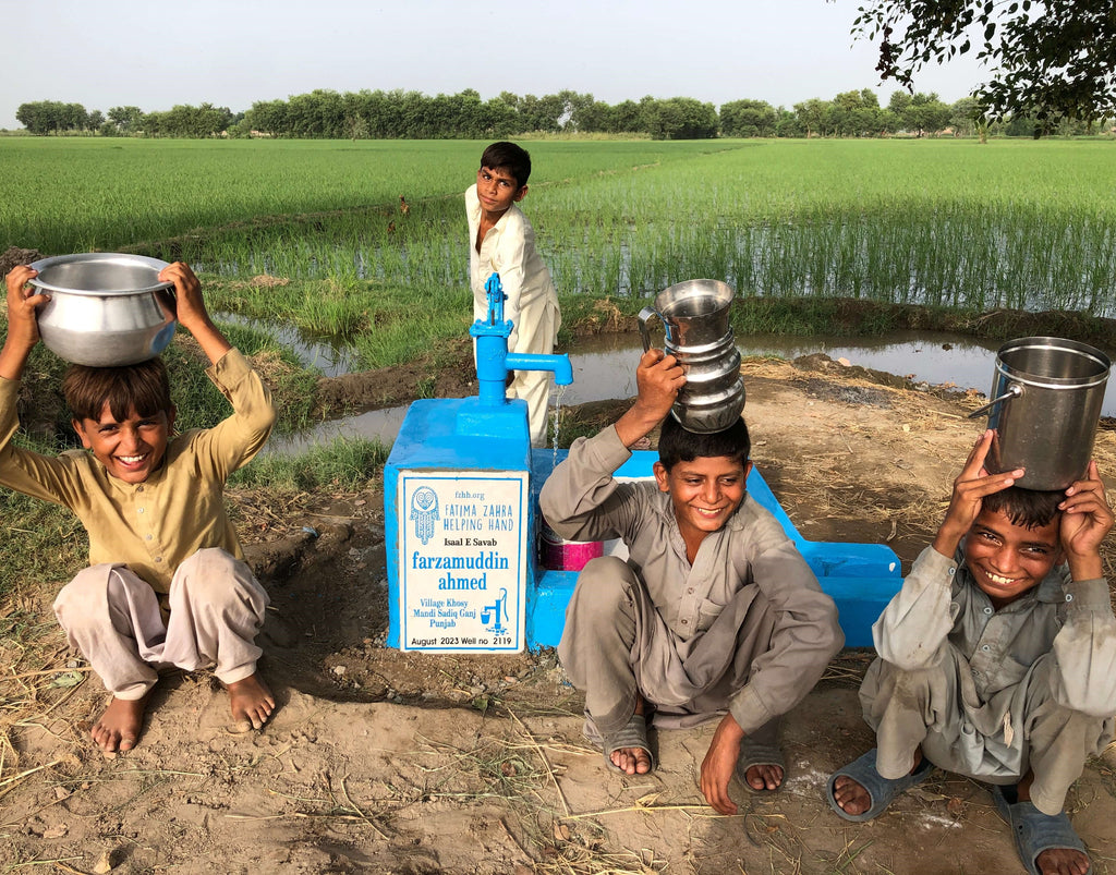 Punjab, Pakistan – Farzamuddin Ahmed – FZHH Water Well# 2119