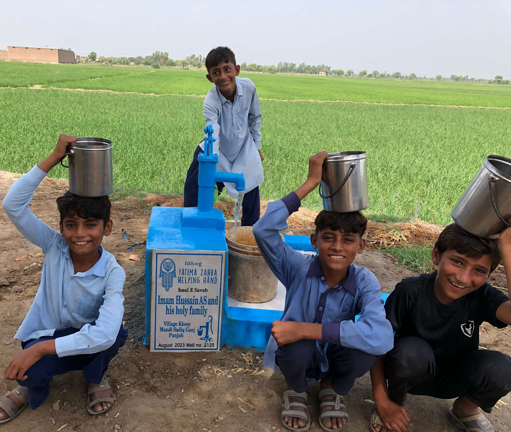 Punjab, Pakistan – Imam Hussain AS and his Holy Family – FZHH Water Well# 2120