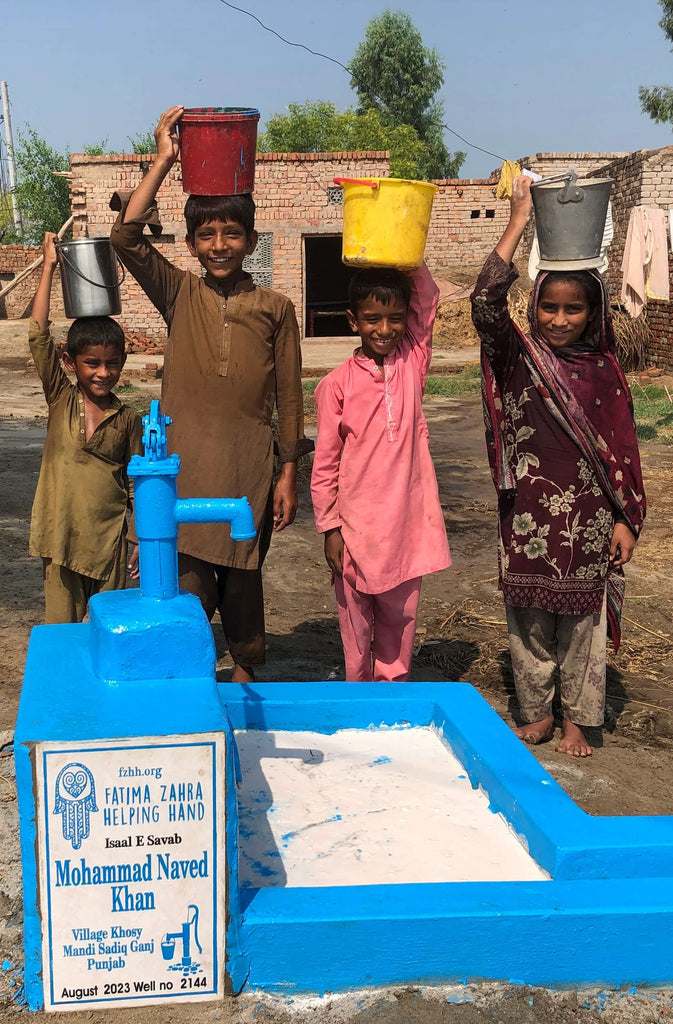 Punjab, Pakistan – Mohammad Naved Khan – FZHH Water Well# 2144