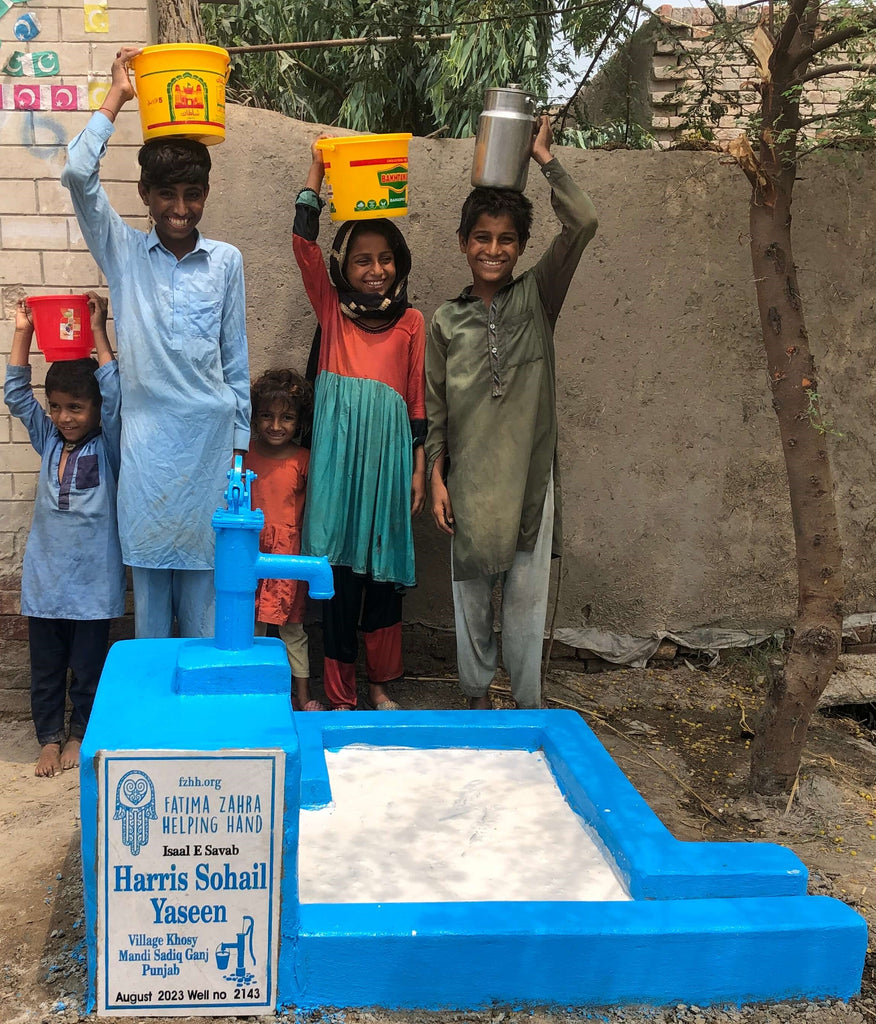 Punjab, Pakistan – Harris Sohail Yaseen – FZHH Water Well# 2143