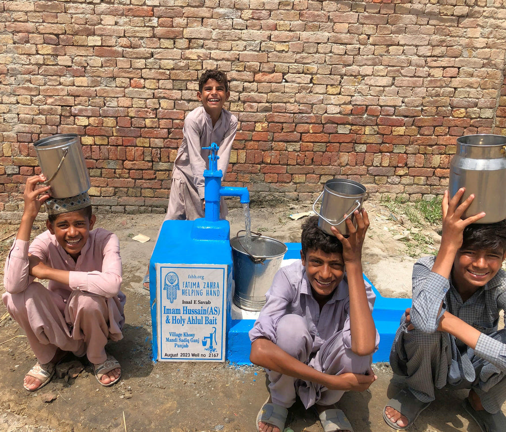 Punjab, Pakistan – Imam Hussain (AS) & Holy Ahlul Bait – FZHH Water Well# 2167