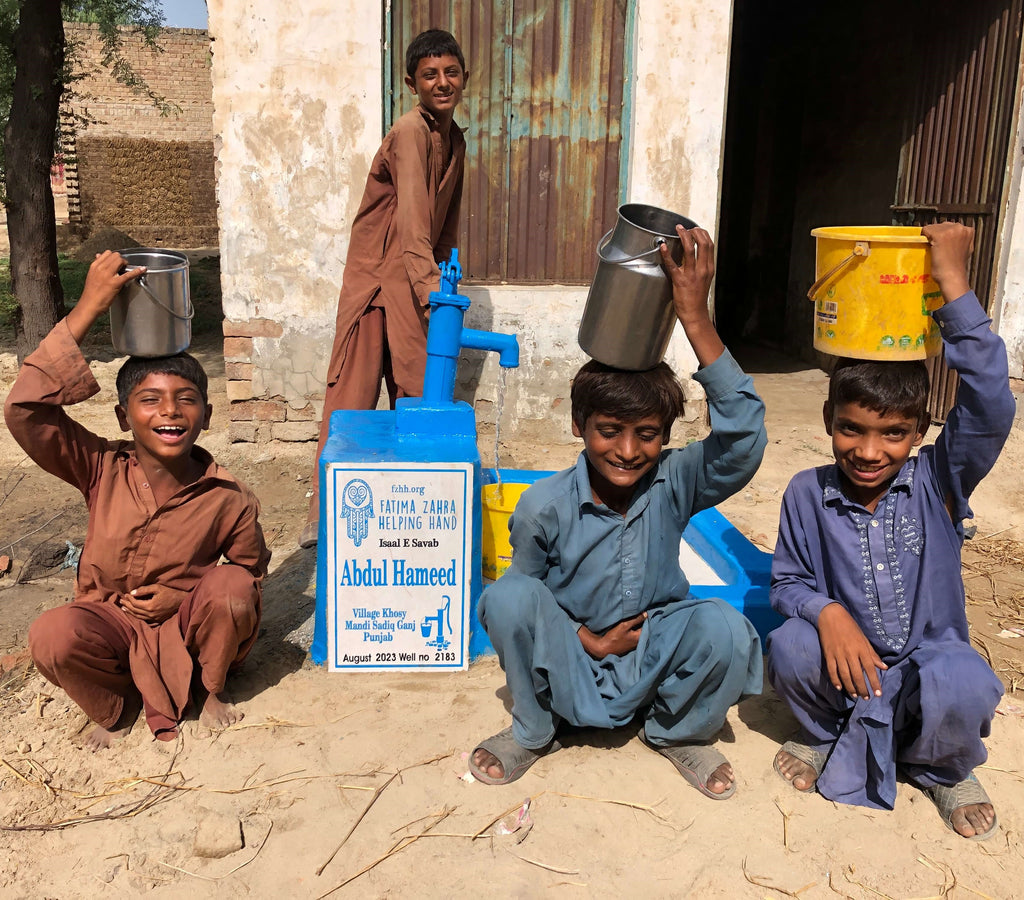 Punjab, Pakistan – Abdul Hameed – FZHH Water Well# 2183