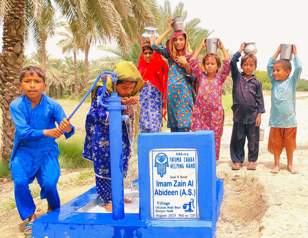 Sindh, Pakistan – Imam Zain Al Abideen AS – FZHH Water Well# 2187