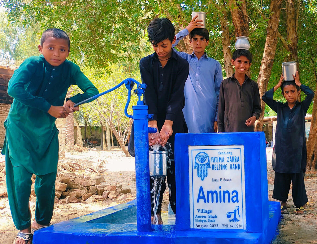 Sindh, Pakistan – Amina – FZHH Water Well# 2230