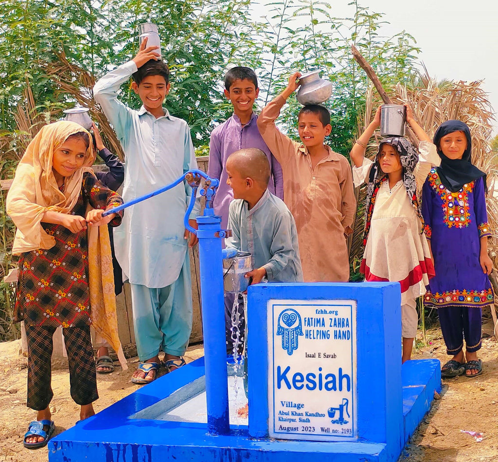 Sindh, Pakistan – Kesiah – FZHH Water Well# 2193