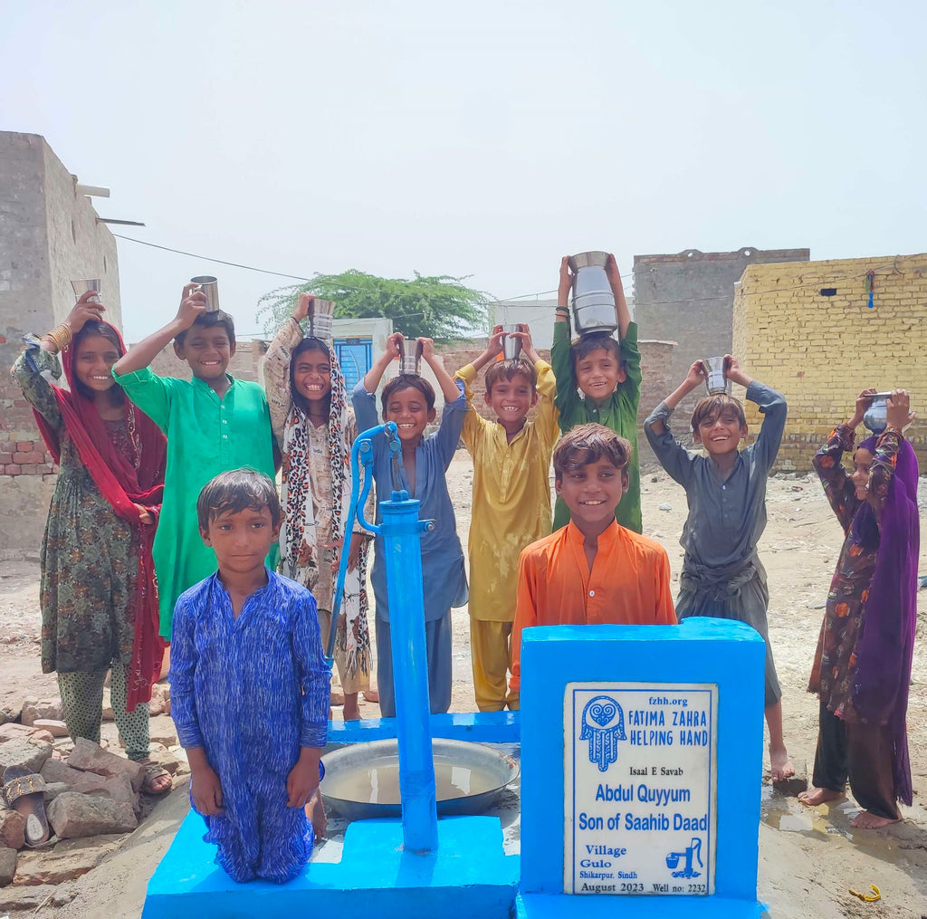 Sindh, Pakistan – Abdul Quyyum Son of Saahib Daad – FZHH Water Well# 2232