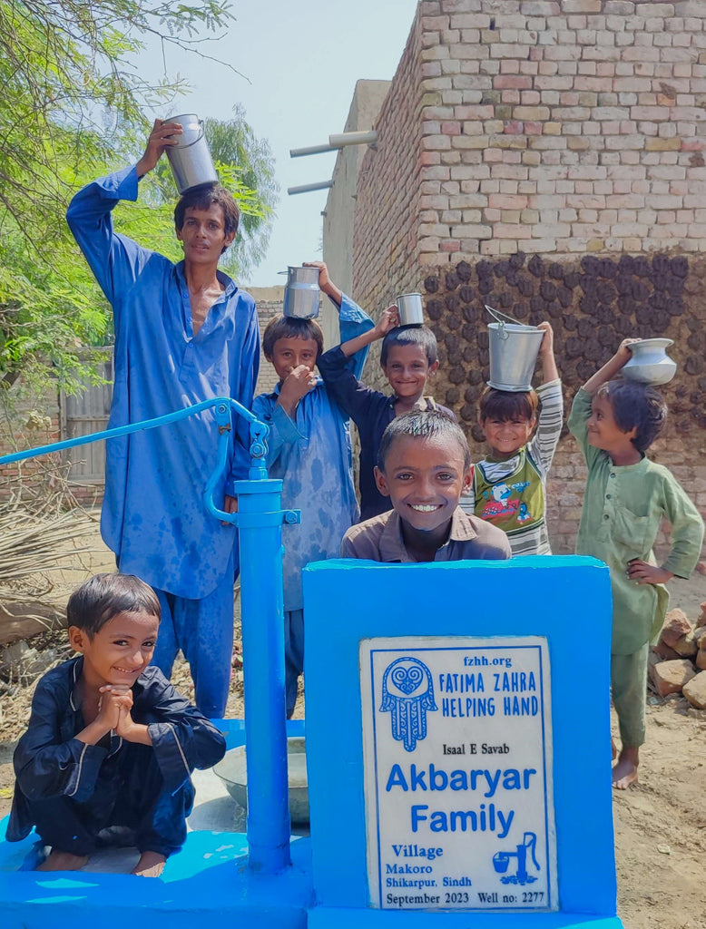 Sindh, Pakistan – Akbaryar Family – FZHH Water Well# 2277