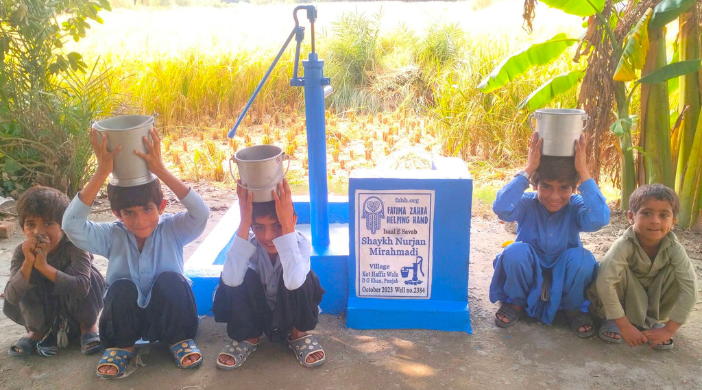 Punjab, Pakistan – Shaykh Nurjan Mirahmadi – FZHH Water Well# 2384