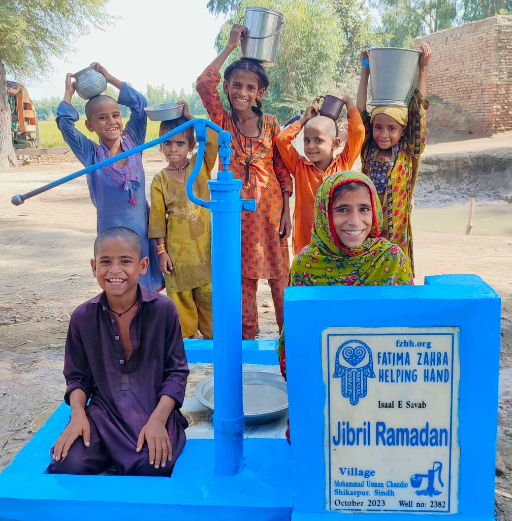 Sindh, Pakistan – Jibril Ramadan – FZHH Water Well# 2382