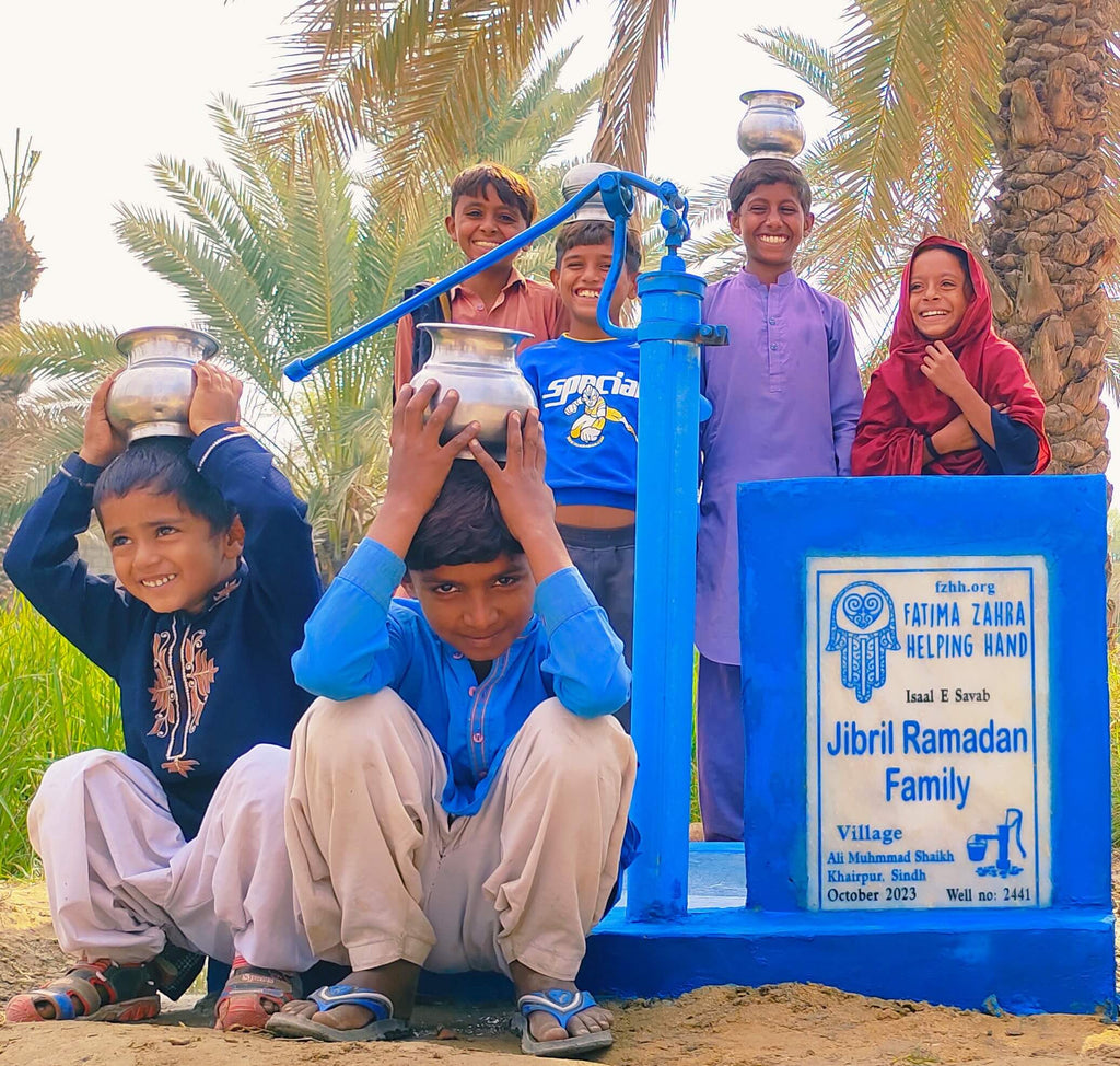Sindh, Pakistan – Jibril Ramadan Family – FZHH Water Well# 2441