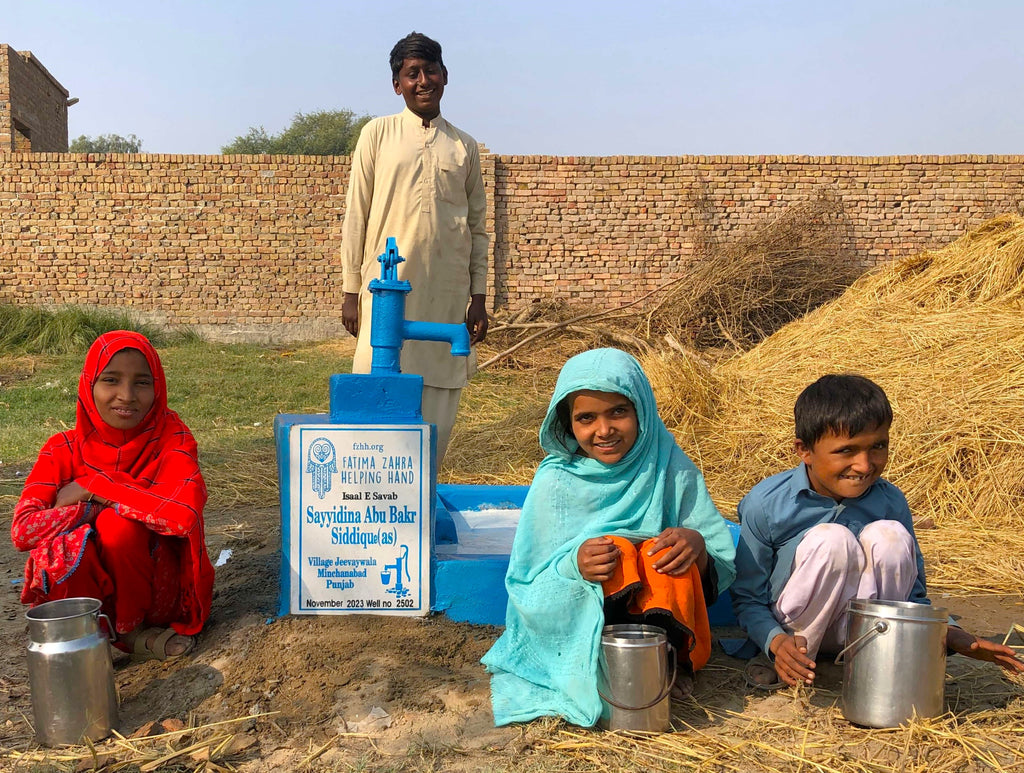 Punjab, Pakistan – Sayyidina Abu Bakr Siddique (as) – FZHH Water Well# 2502