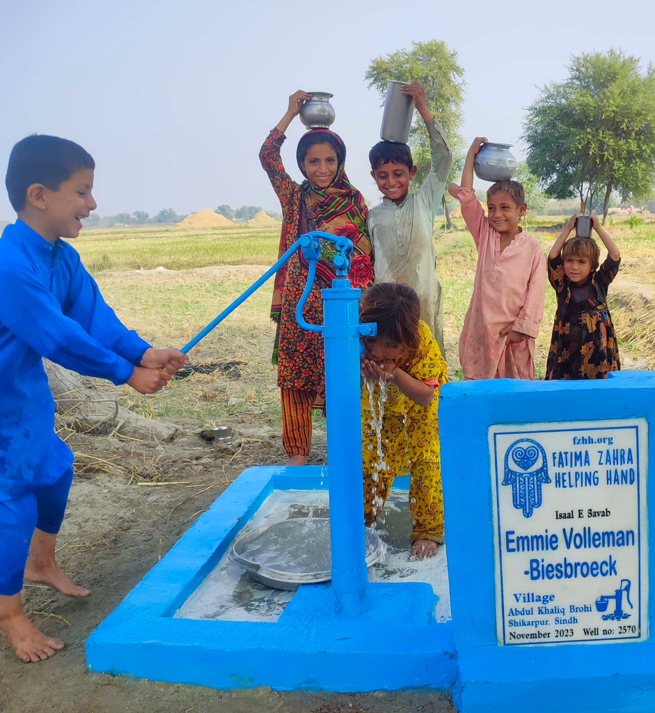 Sindh, Pakistan – Emmie Volleman- Biesbroek – FZHH Water Well# 2570
