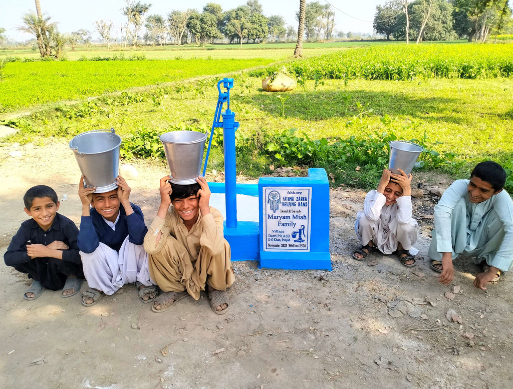 Punjab, Pakistan – Maryam Miah Family – FZHH Water Well# 2528