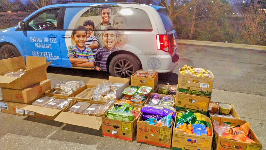 Chicago, Illinois - Participating in Mobile Food Rescue Program by Rescuing & Distributing Fresh Deli Meats, Fruits & Vegetables to Local Community's Homeless Shelters Serving Less Privileged Women & Children