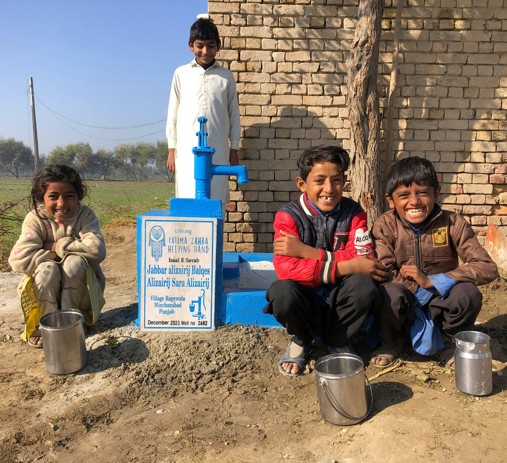 Punjab, Pakistan – Jabbar alizairij Balqes Alizairij Sara Alizairij – FZHH Water Well# 2682
