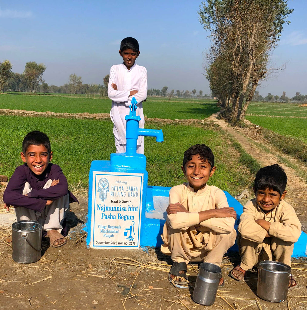 Punjab, Pakistan – Najmunnisa bint Pasha Begum – FZHH Water Well# 2678