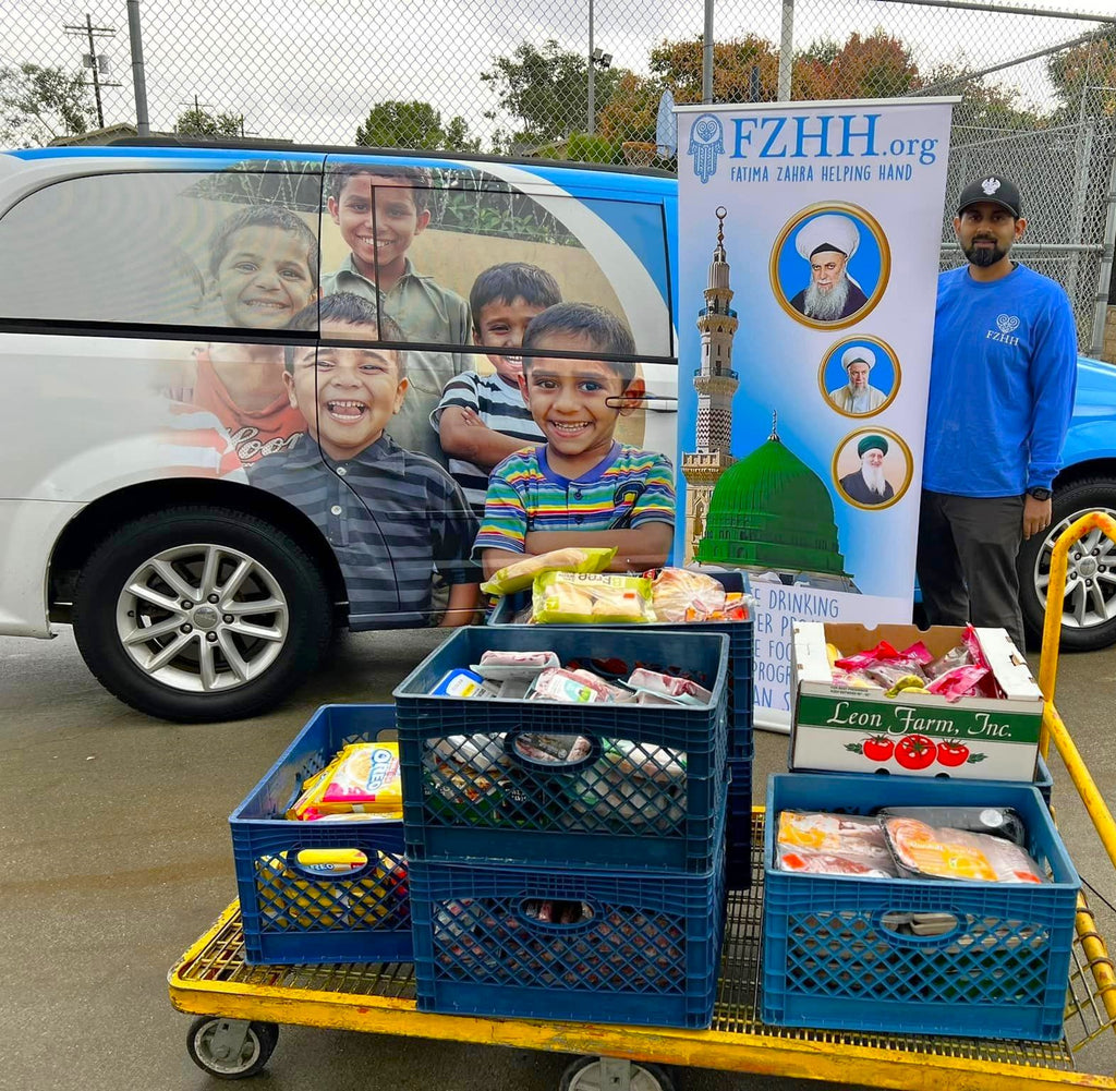 Los Angeles, California - Participating in Mobile Food Rescue Program by Rescuing & Distributing 1500+ lbs of Fresh Steaks, Variety of Meats, Fresh Produce & Essential Groceries to Local Community's Breadline Serving Less Privileged Families