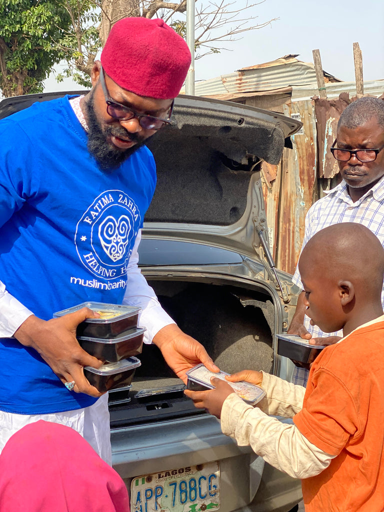 Abuja, Nigeria - Participating in Mobile Food Rescue Program by Distributing Hot Meals to 100+ Less Privileged Children, Women & Men