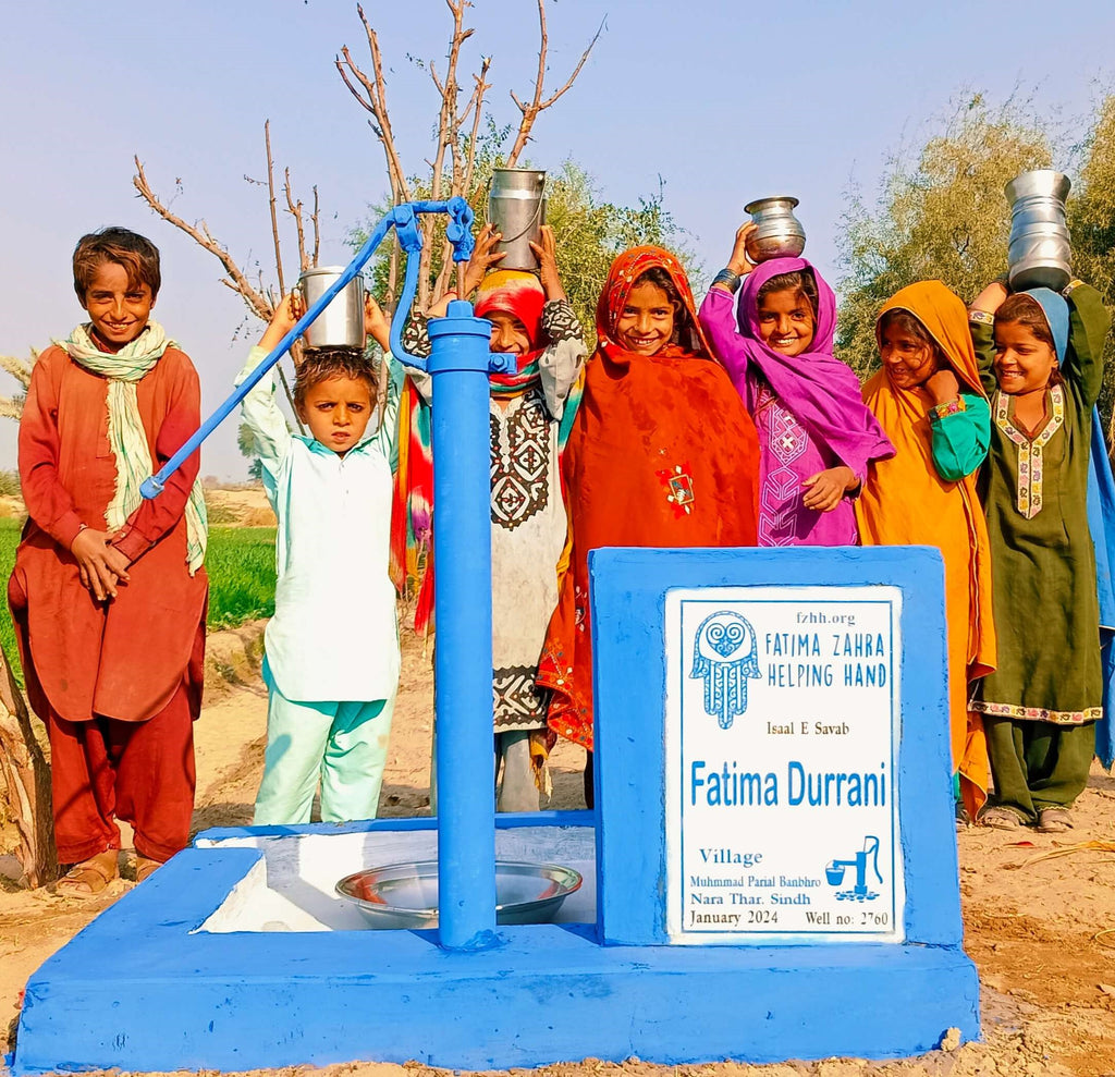 Sindh, Pakistan – Fatima Durrani – FZHH Water Well# 2760