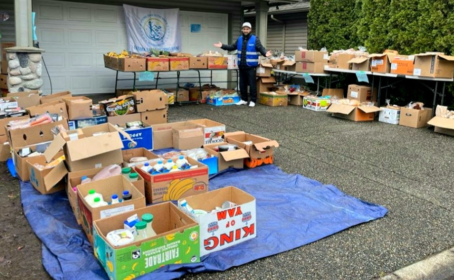 Vancouver, Canada - Participating in Mobile Food Rescue Program by Rescuing Fresh Fruits, Vegetables, Bakery, Dairy & Essential Grocery Items & Distributing to Local Community's 150+ Families
