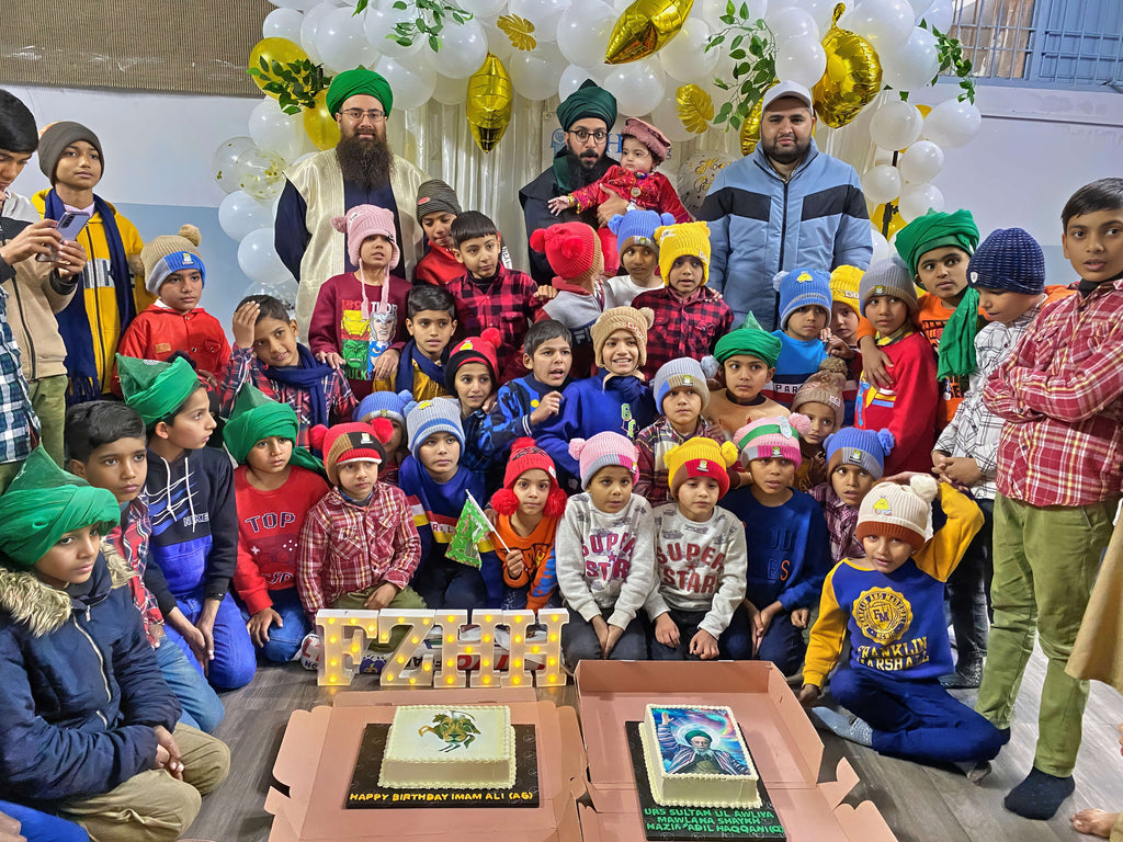 Lahore, Pakistan - Participating in Orphan Support & Mawlid Support Programs by Celebrating ZikrAllah & Mawlid an Nabi ﷺ & Serving Hot Meals with Blessed Birthday Cakes to Beloved Orphans at Local Community's Orphanage