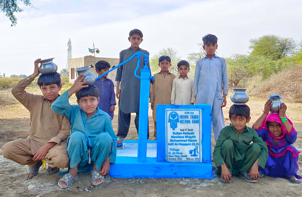 Sindh, Pakistan – Sultan Awliya Mawlana Shaykh Muhammad Nizam Adil Al-Haqqani (Q.S) – FZHH Water Well# 2992