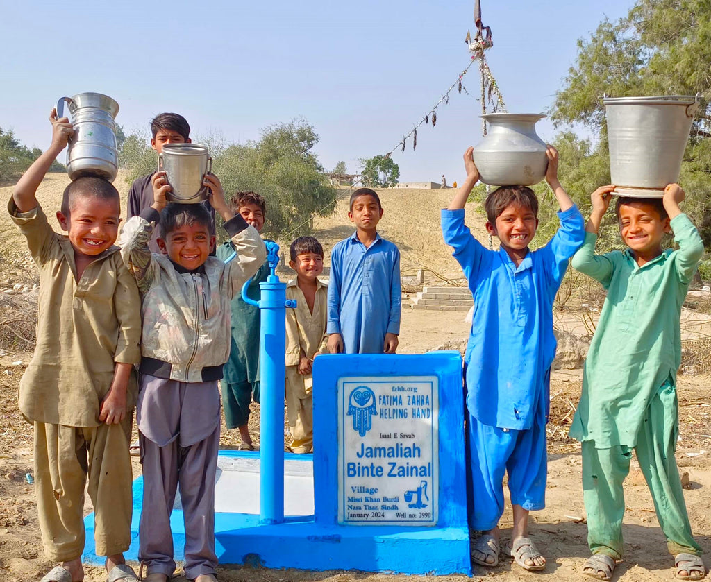 Sindh, Pakistan – Jamaliah Binte  Zainal – FZHH Water Well# 2990