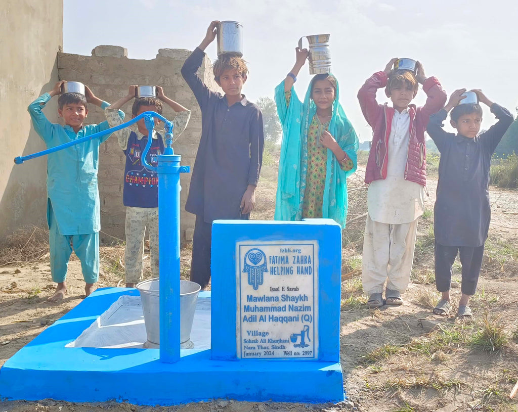 Sindh, Pakistan – Mawlana Shaykh Muhammad Nizam Adil Al Haqqani (Q) – FZHH Water Well# 2997
