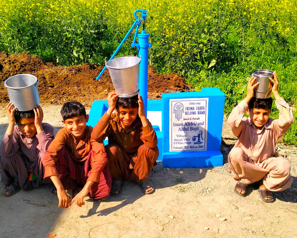 Punjab, Pakistan – Imam Ali ‎عليه السلام and Ahlul Bayt – FZHH Water Well# 3009