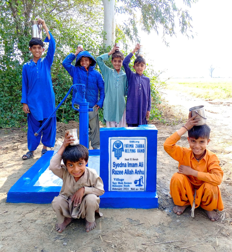 Sindh, Pakistan – Syedna Imam Ali Razee Allah Anhu – FZHH Water Well# 3044