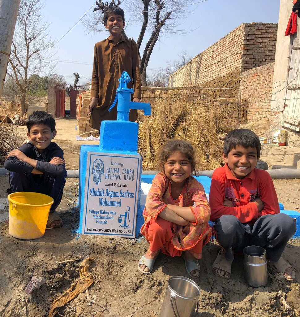 Punjab, Pakistan – Shafait Begum, Sarfraz Mohammed – FZHH Water Well# 3073