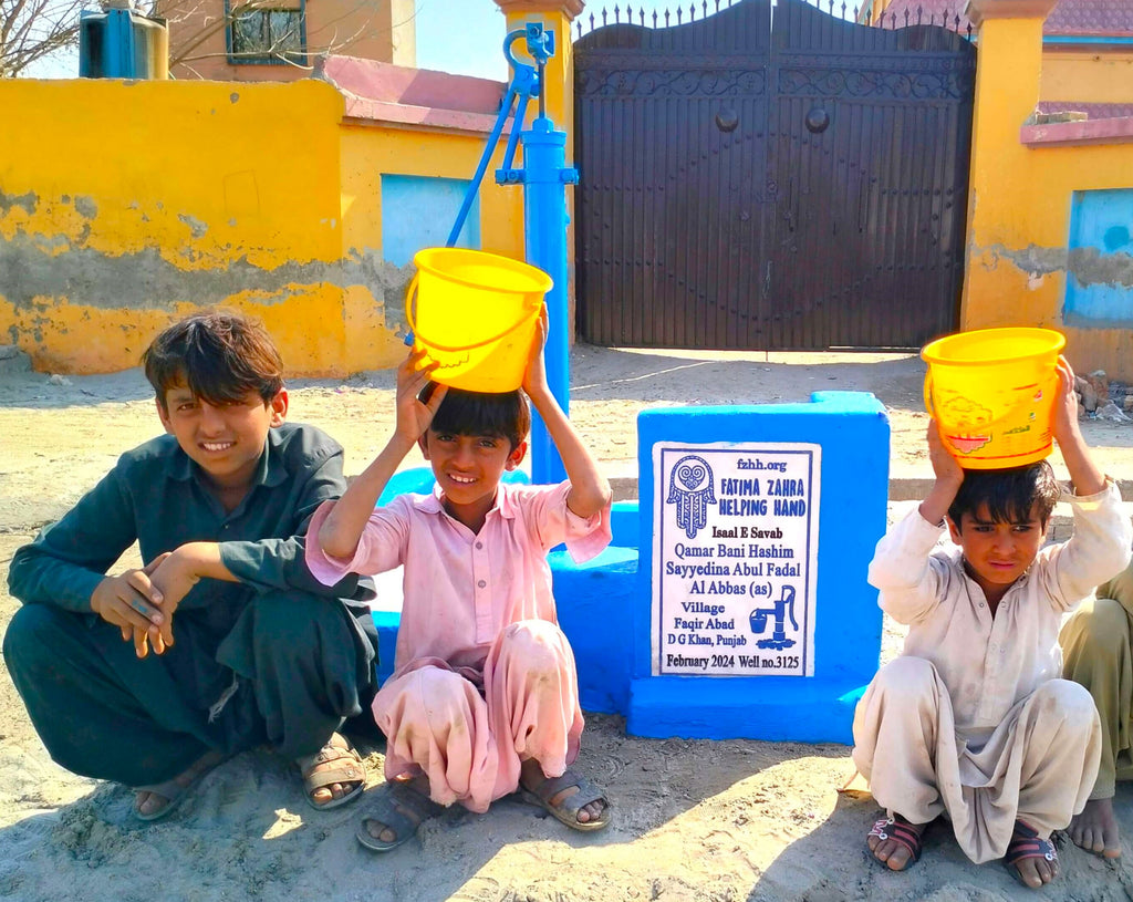 Punjab, Pakistan – Qamar Bani Hashim Sayyedina Abul Fadal Al Abbas(as) – FZHH Water Well# 3125