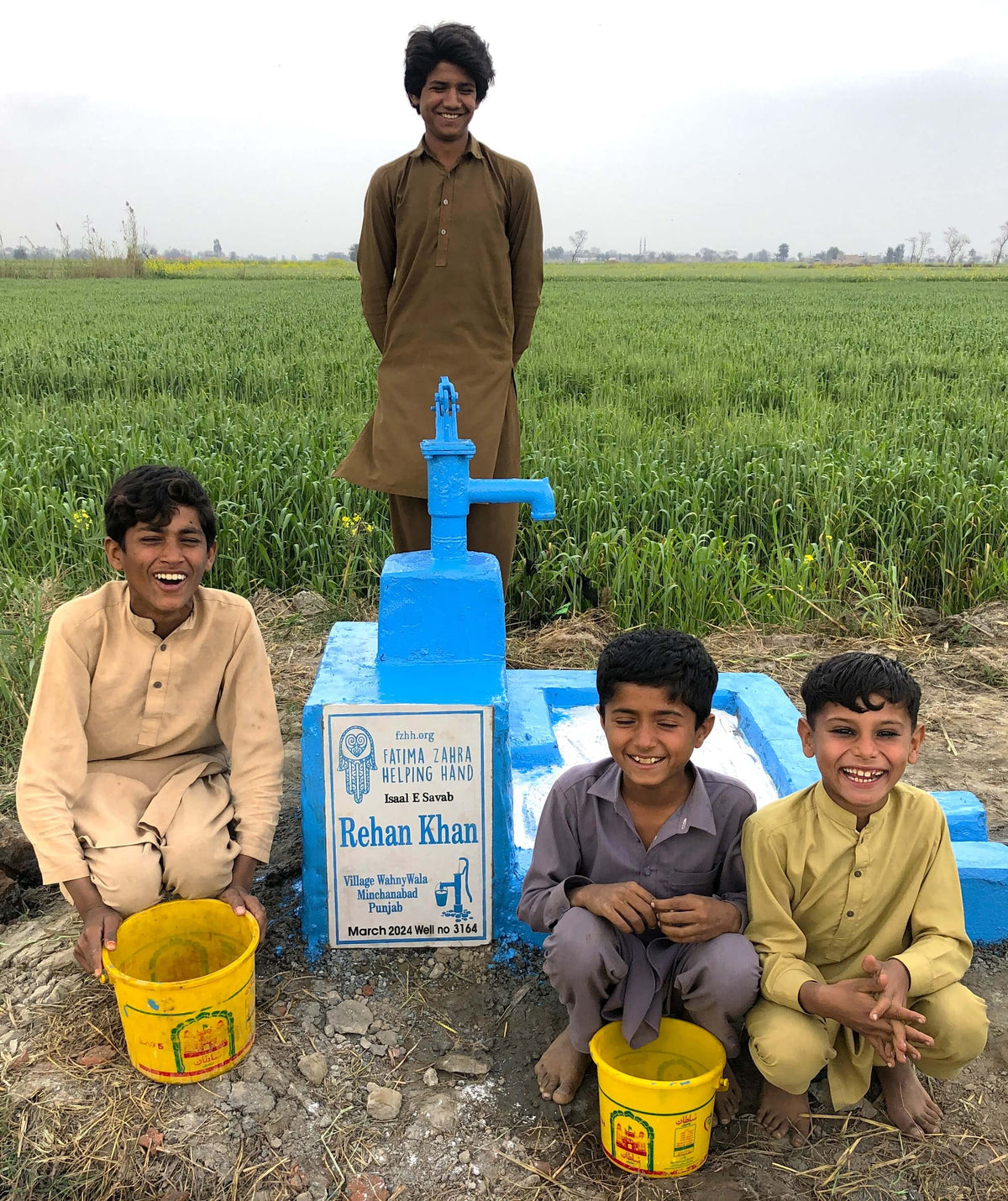 Punjab, Pakistan – Rehan Khan – FZHH Water Well# 3164– Fatima