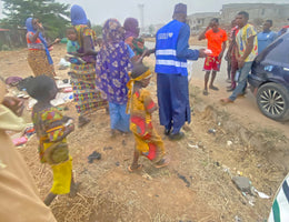 Abuja, Nigeria - Ramadan Program 9 - Participating in Month of Ramadan Appeal Program & Mobile Food Rescue Program by Distributing Hot Iftari Dinners to 220+ Less Privileged People