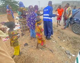 Abuja, Nigeria - Ramadan Program 9 - Participating in Month of Ramadan Appeal Program & Mobile Food Rescue Program by Distributing Hot Iftari Dinners to 220+ Less Privileged People