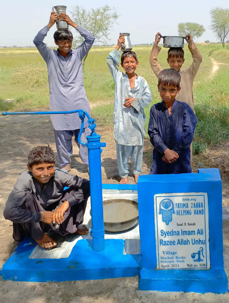 Sindh, Pakistan – Syedna Imam Ali Razee Allah Unhu – FZHH Water Well# 3338