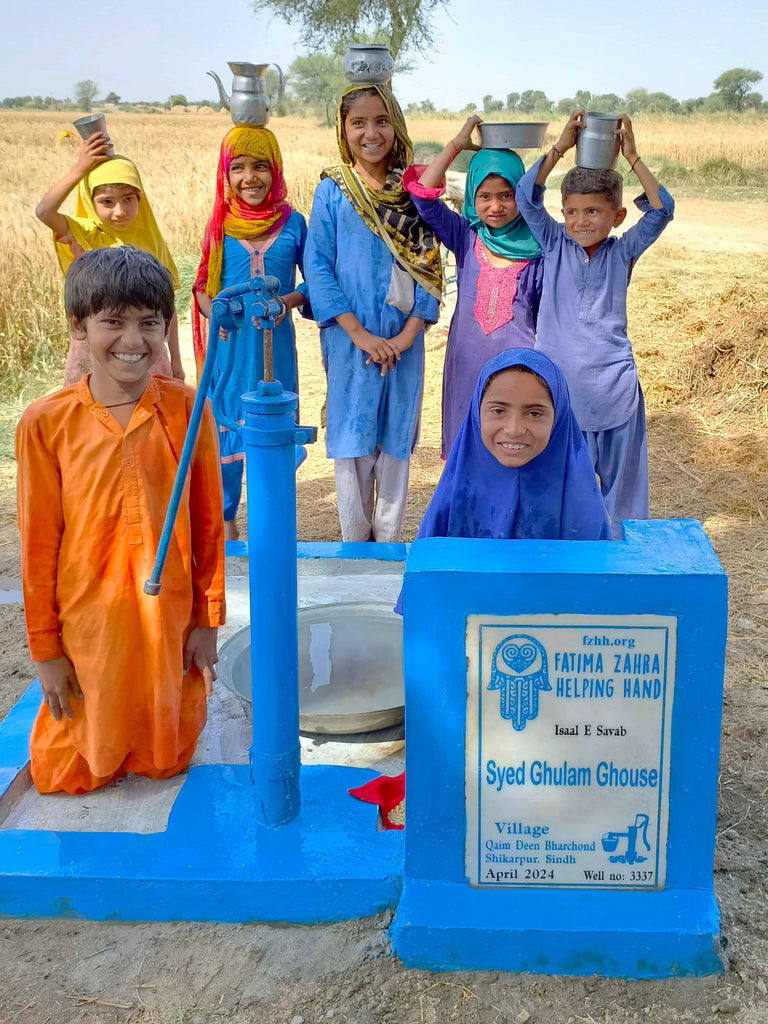 Sindh, Pakistan – Syed Ghulam Ghouse – FZHH Water Well# 3337