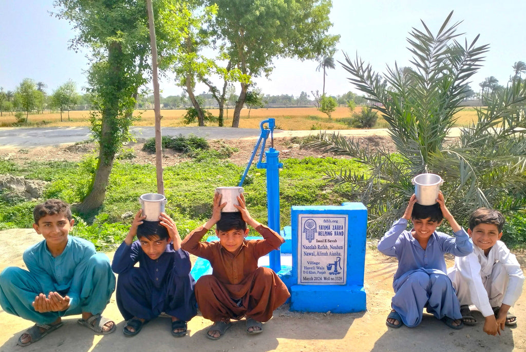 Punjab, Pakistan – Naeelah Refah, Noshen Nawal, Alinah Aiasha – FZHH Water Well# 3329