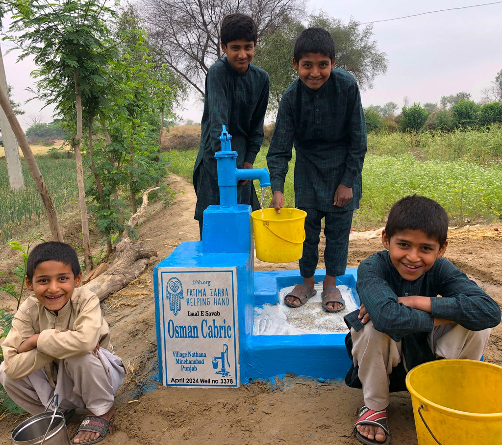 Punjab, Pakistan – Osman Cabric – FZHH Water Well# 3378