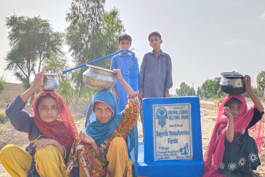 Sindh, Pakistan – Sayyida Yousufunnisa Farida – FZHH Water Well# 3343